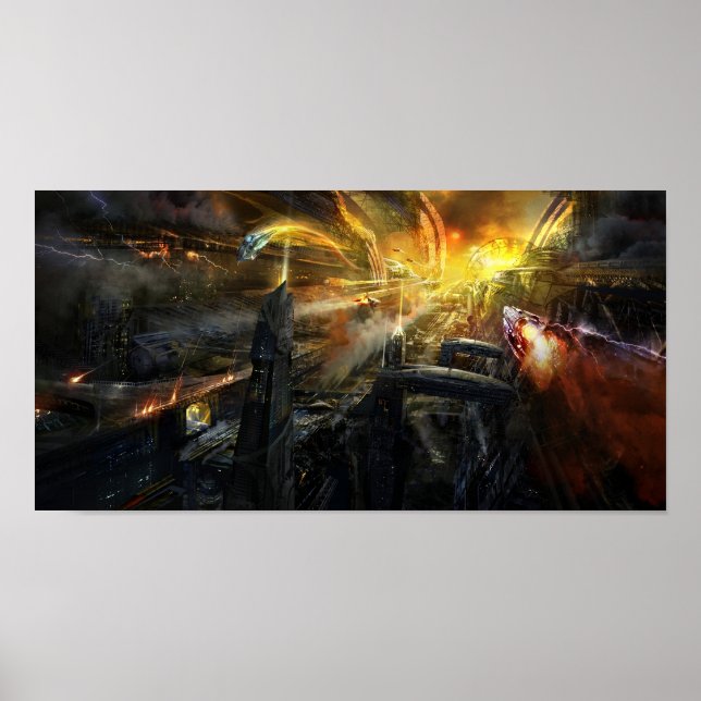 Utherworlds Battlestar Poster (Front)