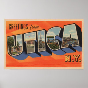Utica, New YorkLarge Letter ScenesUtica, NY Poster