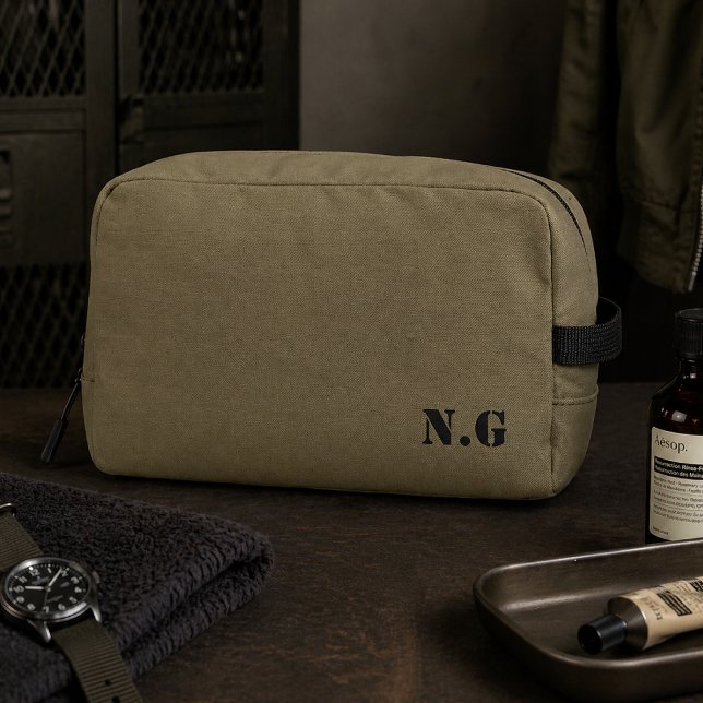 Utility Military Style Army Green Dopp Kit (Creator Uploaded)