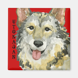 Utonagan Colour Block Magnet