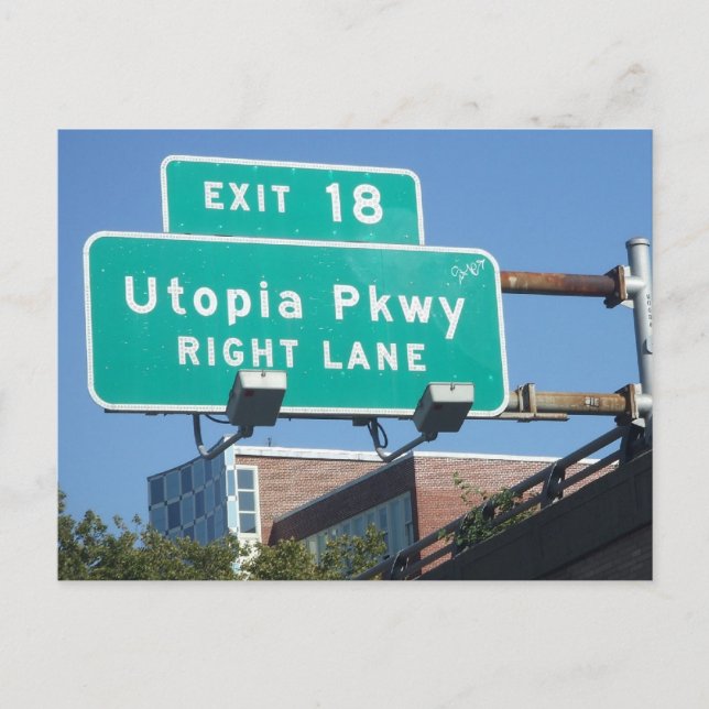 Utopia Pkwy Postcard (Front)