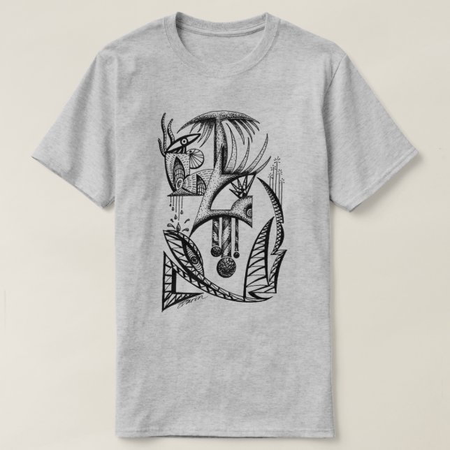 Utopia T-shirt by Darin Jones (Design Front)