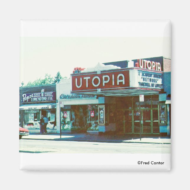 Utopia Theatre & Rogers Magnet (Front)