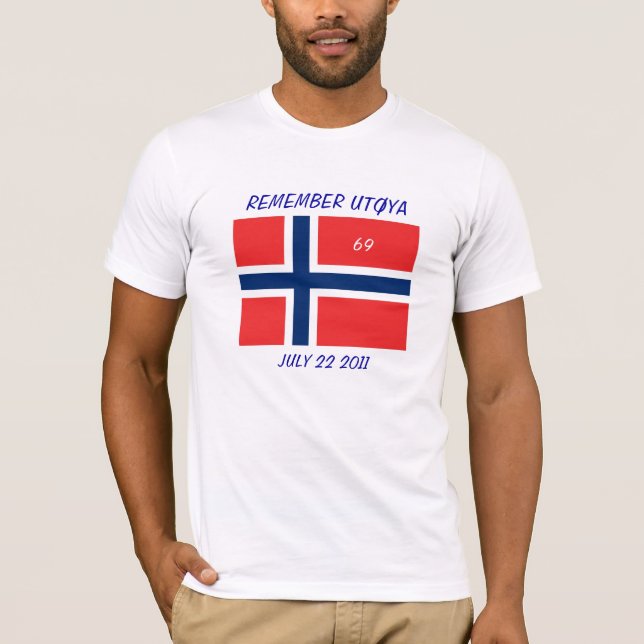 UTOYA JULY 22 2011 "69" T-Shirt (Front)