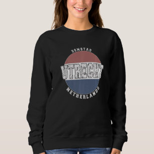 Utrecht Netherlands Vintage German flag Sweatshirt