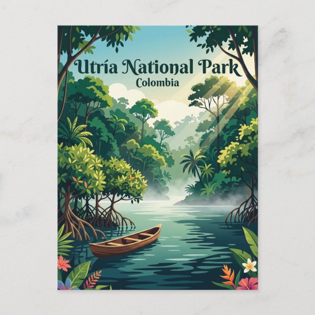 Utría National Park Colombia Postcard (Front)