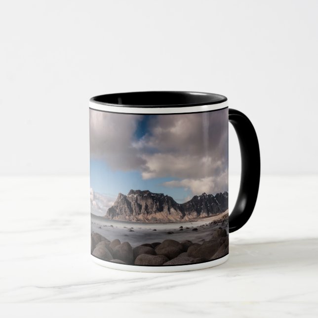 Uttakleiv Lofoten Norway Mug (Front Right)