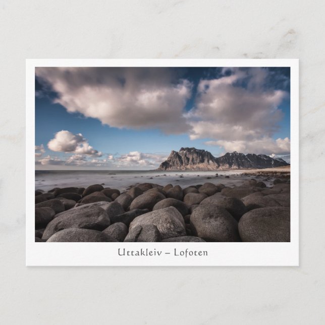 Uttakleiv Lofoten Postcard (Front)