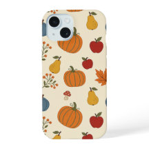 utumn Harvest Pumpkins Fruit Pattern Case