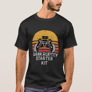 Utv Sxs Atv Funny Side By Side Bk Starter Kit T-Shirt