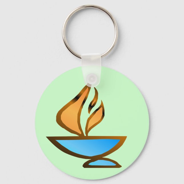 UU Chalice 01 Key Ring (Front)