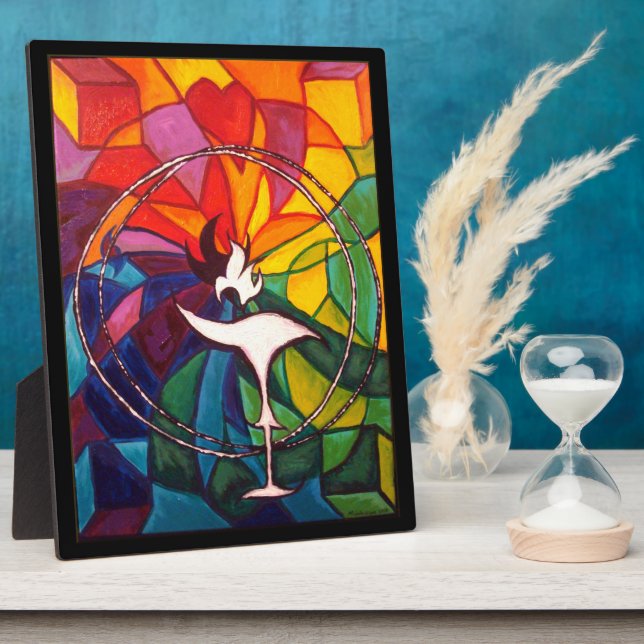UU Chalice Photo Print Unitarian Universalist Plaque (Side)