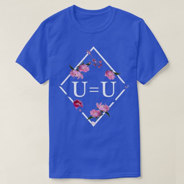 UU Undetectable Equals Untransmittable HIV Awarene T-Shirt (Design Front)