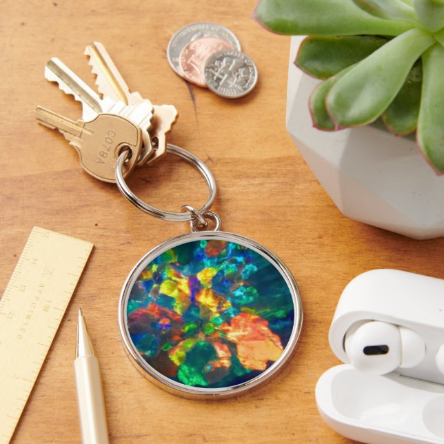 UV Resistant & Waterproof  Opal Keychain  (Desk)