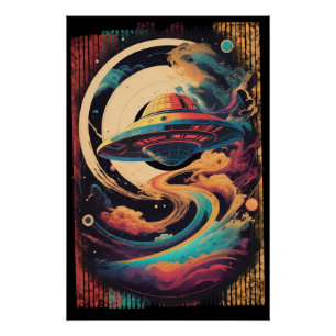 UVNI Galaxy Poster