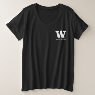 UW SSW Women’s Plus Size Tee