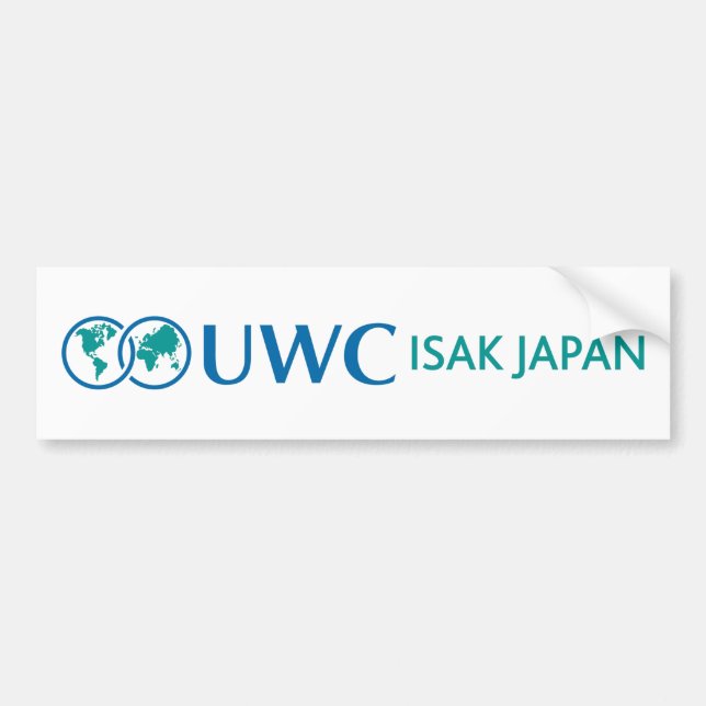 UWC ISAK Japan Bumper Sticker (Front)