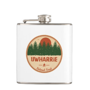 Uwharrie National Forest Hip Flask
