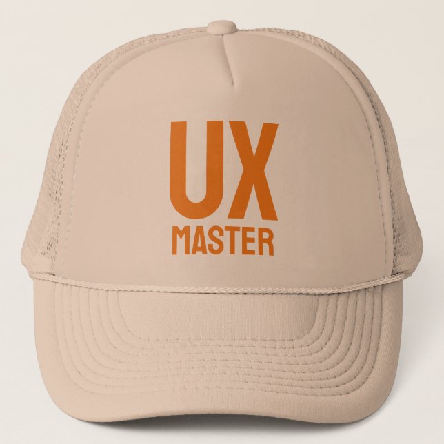 UX Master Trucker Hat (Front)