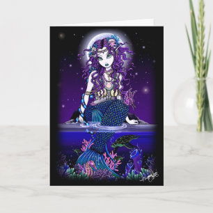 "Uxia" Mermaid Greeting Card