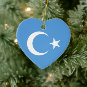 Uyghur/ East Turkestan Ceramic Tree Decoration
