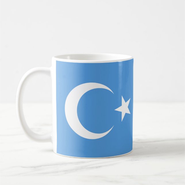Uyghur/ East Turkestan Flag Coffee Mug (Left)