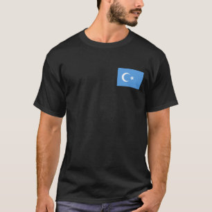 Uyghur Flag - pocket T-Shirt