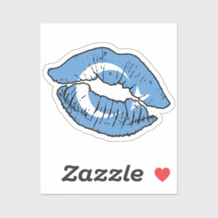 Uyghur Uighur Lipstick Love Flag