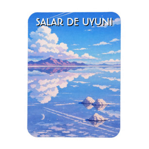 Uyuni Salt Flat Salar De Uyuni Magnet