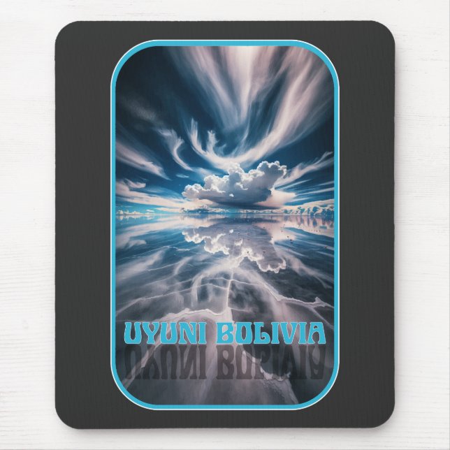 Uyuni Salt Flats Bolivia Mouse Pad (Front)