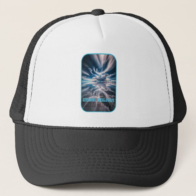 Uyuni Salt Flats Bolivia Trucker Hat (Front)