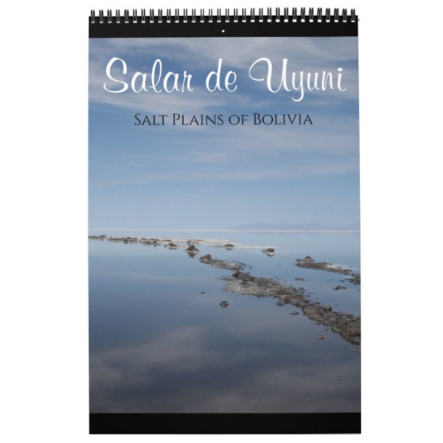 uyuni salt flats calendar (Cover)