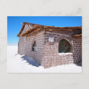 Uyuni salt hotel postcard