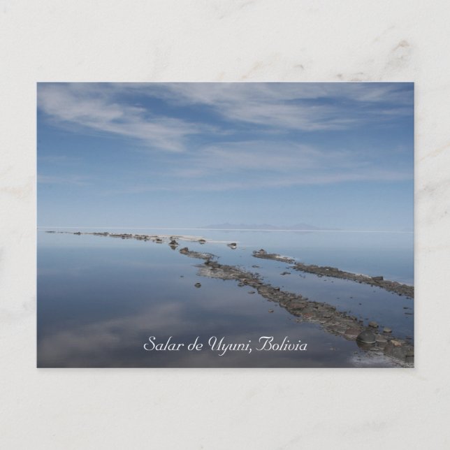uyuni salt trail postcard (Front)