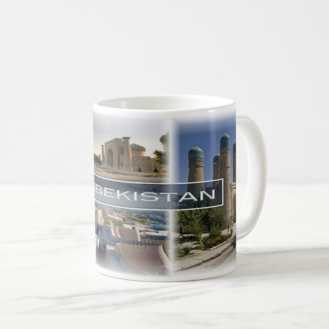 UZ Uzbekistan - Coffee Mug (Front Right)