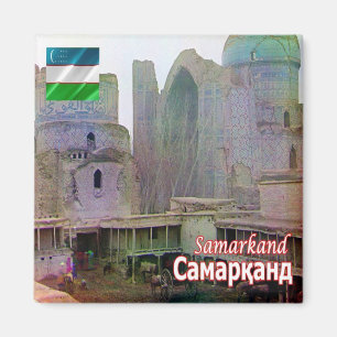 UZ - Uzbekistan - Samarkand - Bibi-Khanym Mosque Magnet
