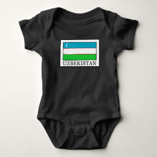 Uzbekistan Baby Bodysuit