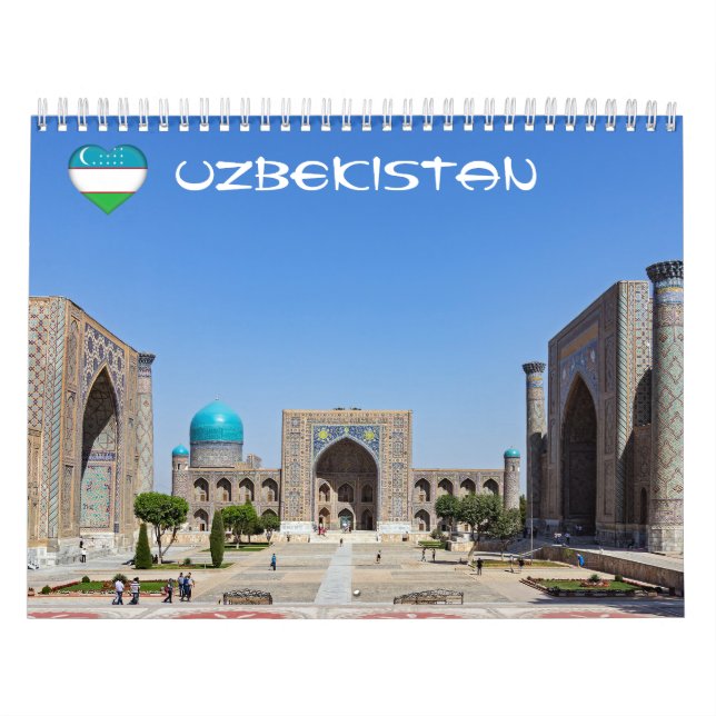 Uzbekistan Calendar (Cover)
