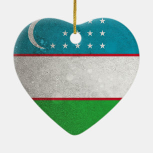 Uzbekistan Ceramic Tree Decoration