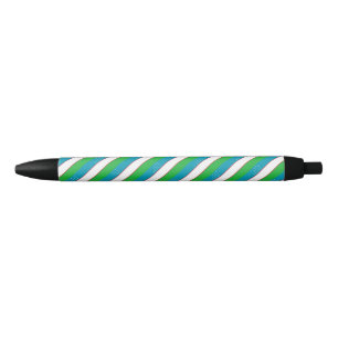 Uzbekistan Flag Ballpoint Pen