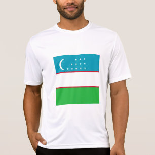 Uzbekistan flag T-Shirt
