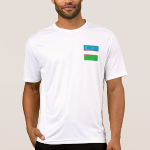 Uzbekistan flag T-Shirt
