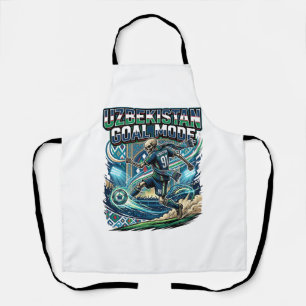 Uzbekistan Goal Mode Skeleton Striker Nations Stre Apron