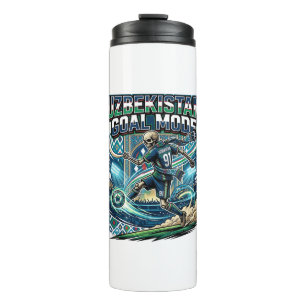 Uzbekistan Goal Mode Skeleton Striker Nations Stre Thermal Tumbler
