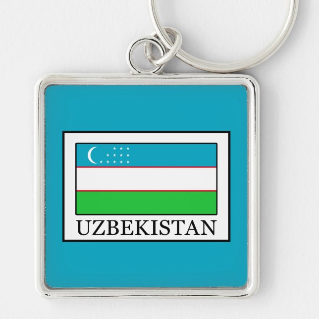 Uzbekistan Key Ring (Front)