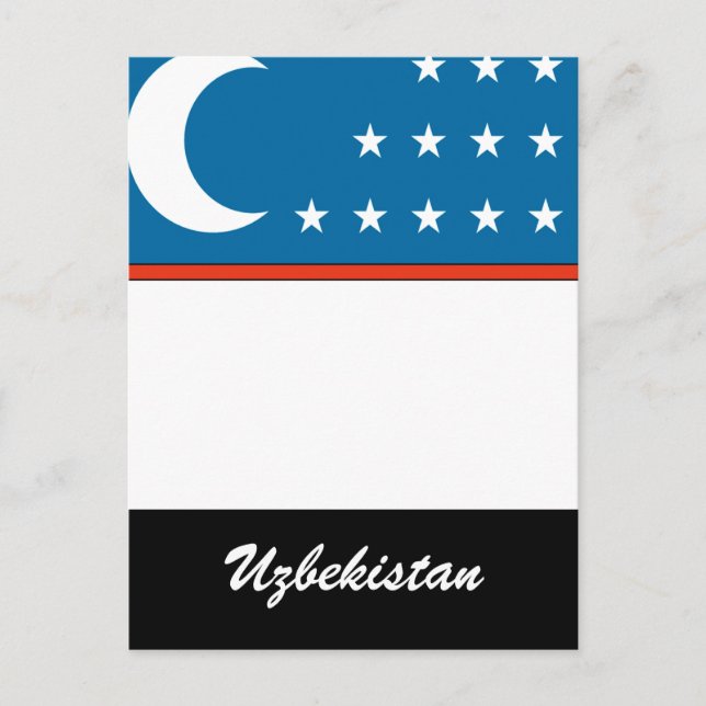 Uzbekistan Postcard (Front)