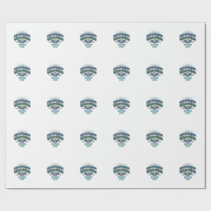 Uzbekistan Soccer 2026 Soccer Bold Country Typogra Wrapping Paper