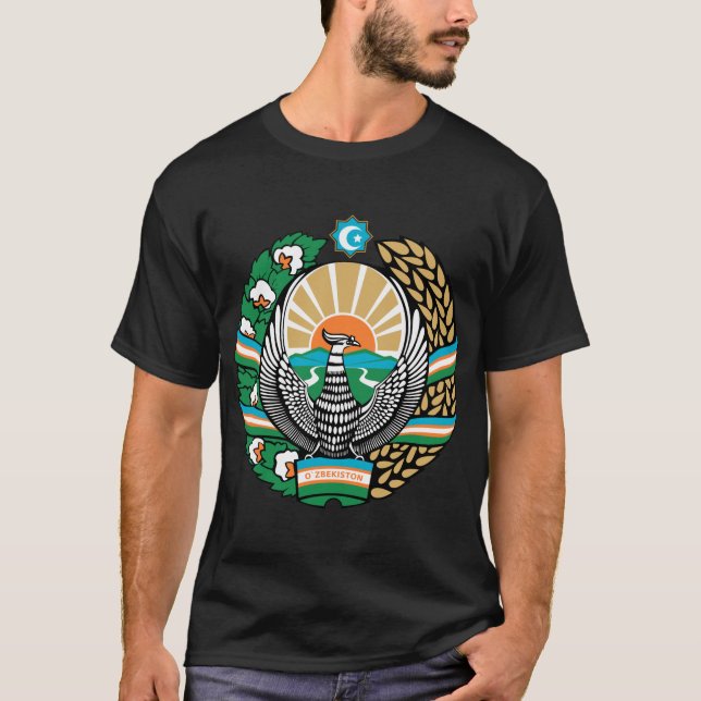 Uzbekistan T-Shirt (Front)