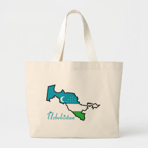 Uzbekistan Tote Bag