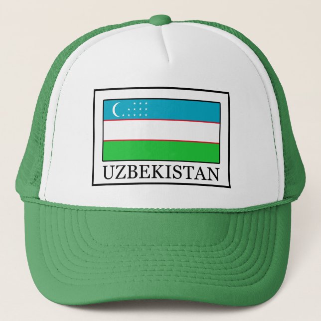 Uzbekistan Trucker Hat (Front)